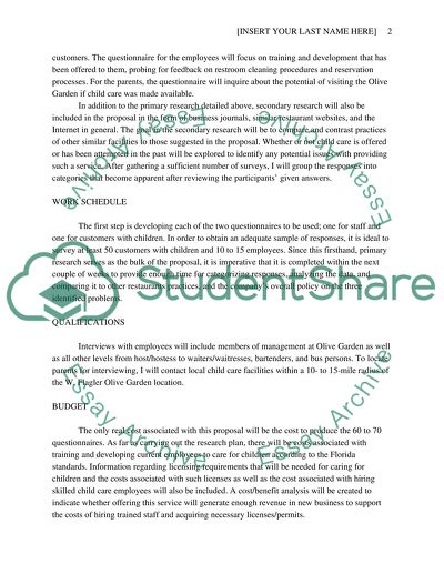 examples of writing a research proposal paper