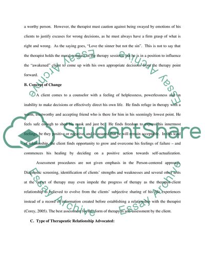 Case study essay counselling services