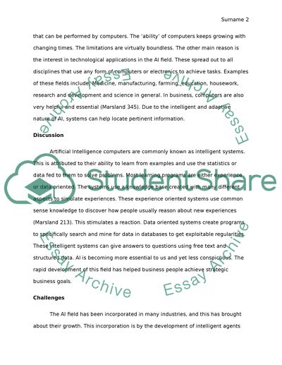 Examples of apa style essay paper