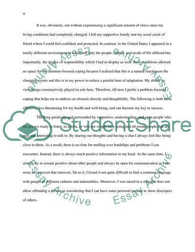 Student exchange essay example