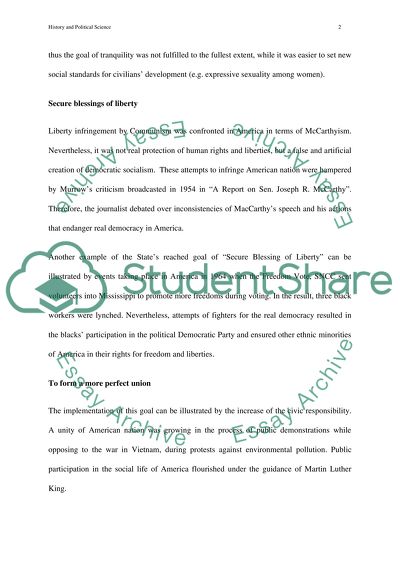 Essays on Constitution. Essay topics and examples of research paper about Constitution