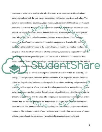 Culture and Social Structure of an Organization Essay Example | Topics and  Well Written Essays - 1500 words - 13