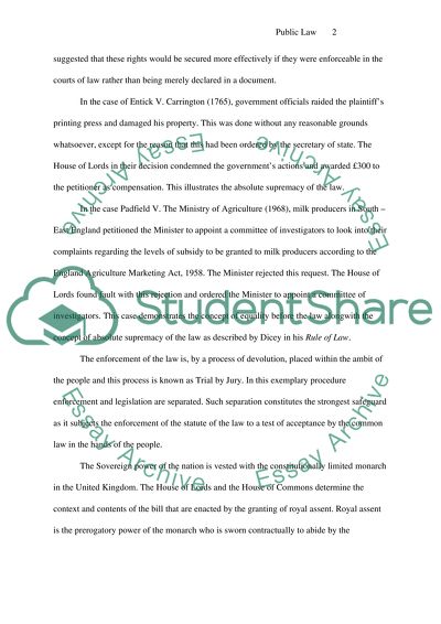 Publi Law Essay Example Topics And Well Written Essays 1500 Words