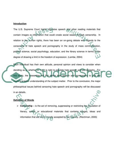 Against Hate Speech Essay Example For Students - words | Artscolumbia