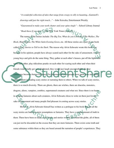 literary essay example for kids
