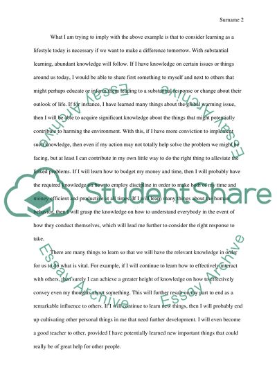 cause and effect essay template