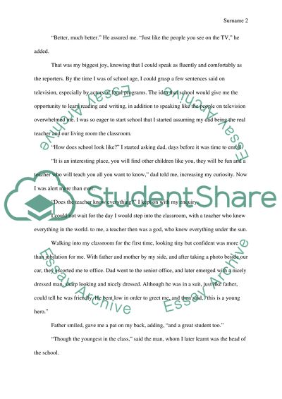 literacy narrative essay about reading