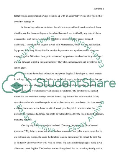 essay example english about life