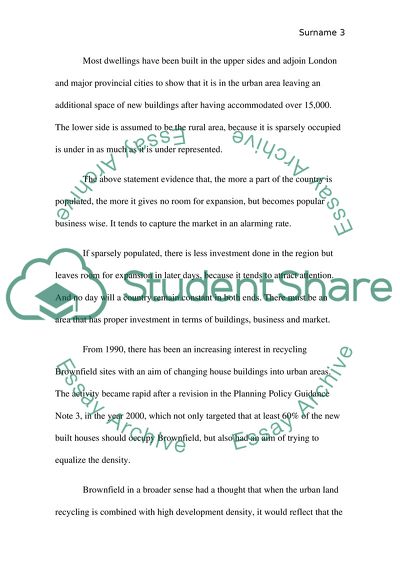 urban planning personal statement examples