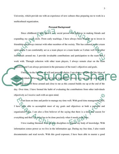 personal statement postgraduate examples